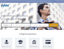 Tablet Screenshot of local.infobel.es